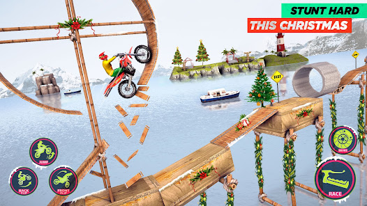 Bike Stunt 3d Motorcycle Games