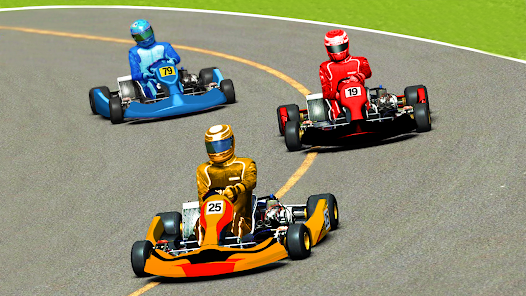 Go kart race buggy kart rush