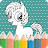 Coloring Pony