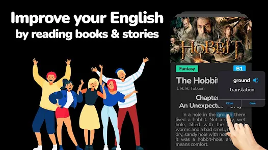 Learn English with books