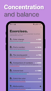 Brain training: Reflex