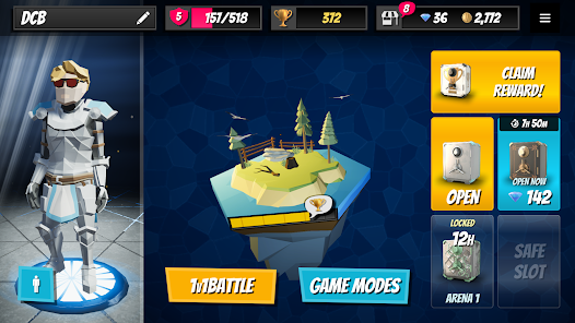 1v1Battle - Build Fight Sim