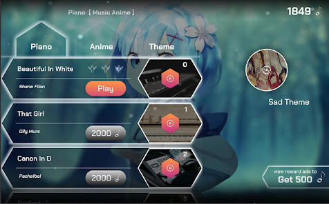 Piano Tile - The Music Anime