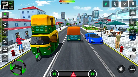 Tuk Tuk Auto Rickshaw 3d Game