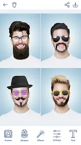 Man Hairstyles Photo Editor