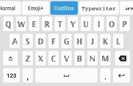 Fonts Keyboard