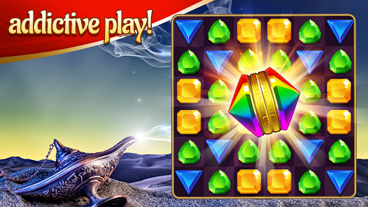 Magic Lamp - Match 3 Adventure