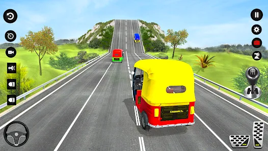 Tuk Tuk Auto Rickshaw Drive 3D