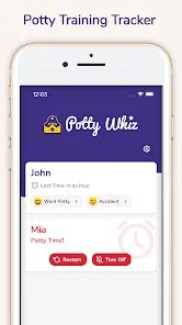 Potty Whiz: Potty Training Log