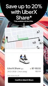 Uber - Request a ride