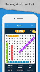 Infinite Word Search Puzzles
