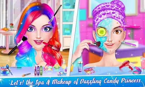 Candy Makeup Beauty Makeover