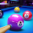 8 Pool Night:Classic Billiards