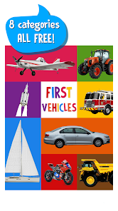 First Words for Baby: Vehicles