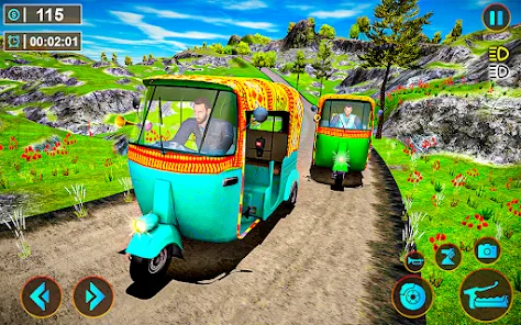 Tuk Tuk Offroad Auto Rickshaw