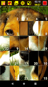 Slide Puzzle : Sliding Numbers
