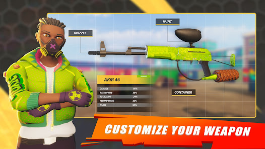 Paintball Battle Arena 5v5 PVP