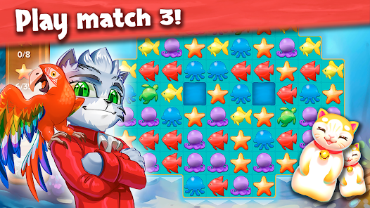 Cat Stories: Match 3 Adventure