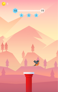 Bouncy Bird: Casual Flap Game