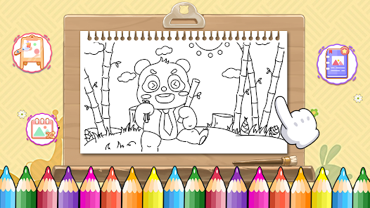 Animal coloring pages games