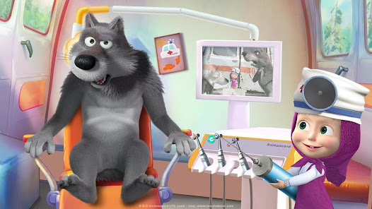 Masha and the Bear: Dentist