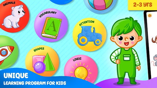 Educational games for kids 2-3