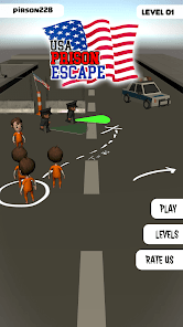 Prison Escape Game : Lowpoly