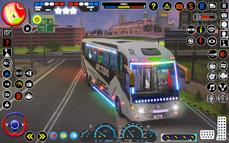 City Coach Bus Driving Sim 3D