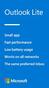 Microsoft Outlook Lite