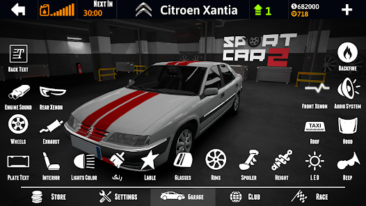 Sport Car : Pro parking - Driv