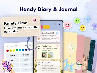 Diary with Lock: Daily Journal