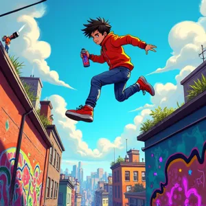 Graffiti Time: The Ultimate Spray Paint Adventure