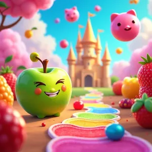 Sweet Fruit Candy - Full Marks for Visual Effects