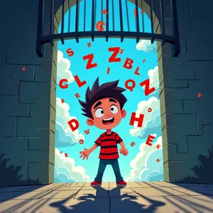 Words Story - Unique Letters Combination